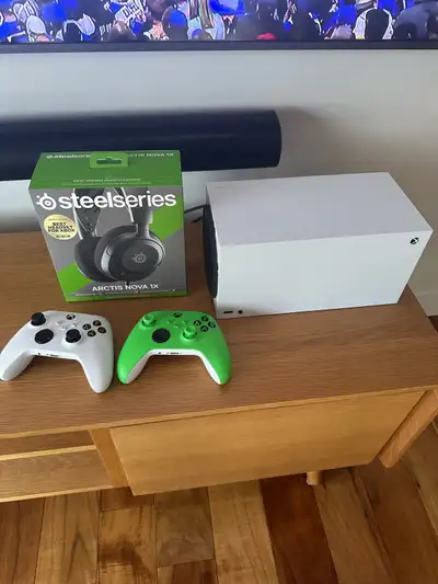 Xbox Series X 1TB Bundle – 2 Controllers + Arctis Nova Headset, View more