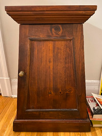Meuble de rangement en bois antique / solid wood cabinet