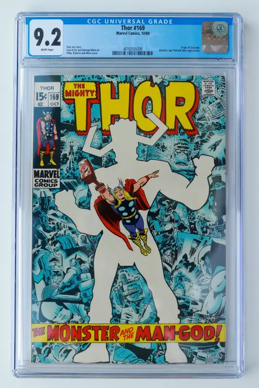 Thor 168 (Origin of Galactus) in CGC 8.5 and Thor 169 in CGC 9.2 in Comics & Graphic Novels in Calgary - Image 3