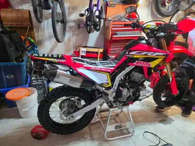 2023 CRF300L FULLY CUSTOM Only has 6,000Kms **Please note listed price is sell the bike with the dir...