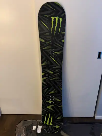 Brand New GNU Monster Energy Snowboard 153cm, View more