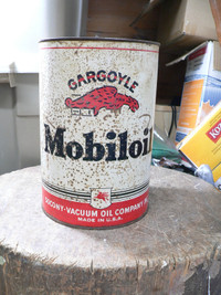 bidon antique mobil oil # 11996.3