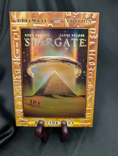 An interstellar teleportation device, found in Egypt, leads to a planet with humans resembling ancie...