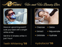 Teeth Whitening and Hydrafacial Services 