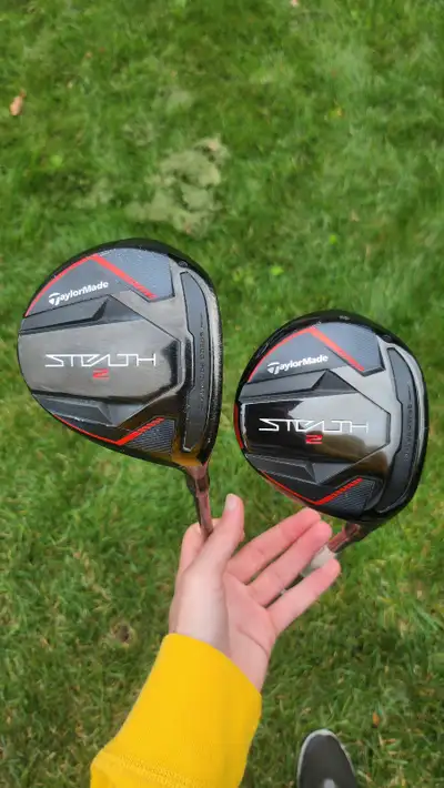 Taylormade Stealth 2 3 & 5 Woods (RH-Regular), View more
