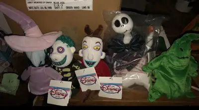 Nightmare before Christmas Disney store plush dolls, View more