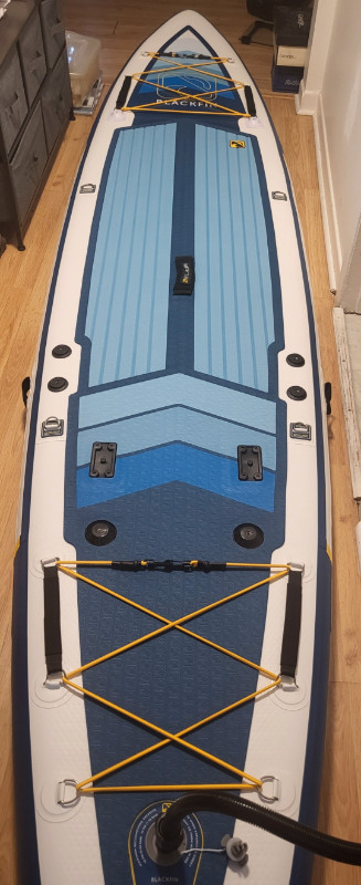 Paddle board Irocker Blackfin modèle v 2023 12.6 pieds dans Sports nautiques  à Lanaudière