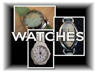 A variety of beautiful fun watches, mostly uni-sex and favourably priced! 1. JOAN RIVERS CLASSICS QU...