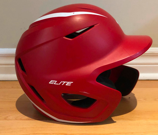 Baseball Helmet Easton Elite X Junior Red for Sale in Baseball & Softball in Markham / York Region - Image 2