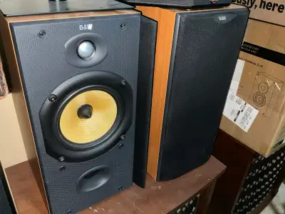 B&W 602 S3 SPEAKERS and Klipsch RP-600M Reference Premiere, View more