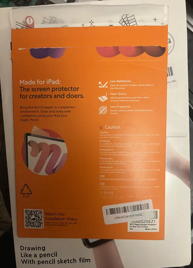 Screen protector for iPad Pro 11/iPad Air (4th/5th generations) in iPads & Tablets in City of Toronto - Image 7