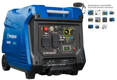 I am selling a brand new Westinghouse iGen4500DF dual fuel inverter generator. This generator offers...