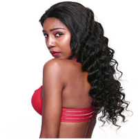 Brazilian Loose Wave 360 Lace Front Human Hair Wig 20 Inches