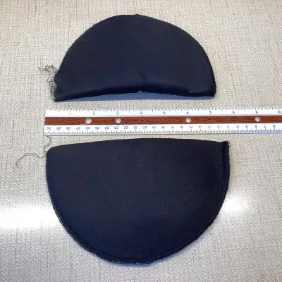 Black 90s Jacket Shoulder Pads, View more