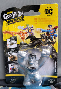 Heroes of Goo Jit Zu Minis DC Rare Silver Superman 2021