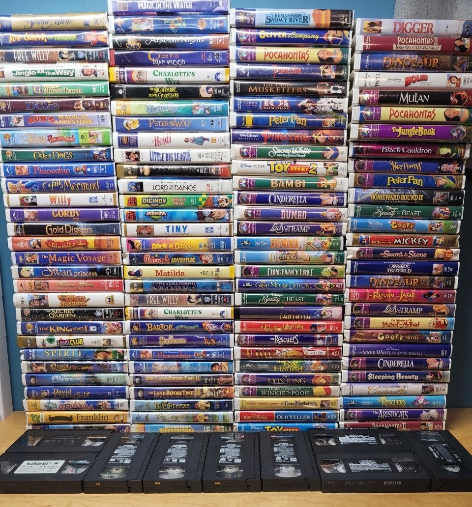 Hundreds of Movies on VHS, DVD, & Blu-Ray | CDs, DVDs & Blu-ray ...