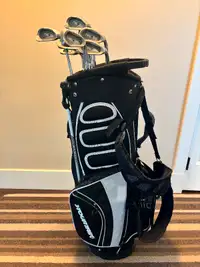 Ping Zing golf club iron set and golf bag