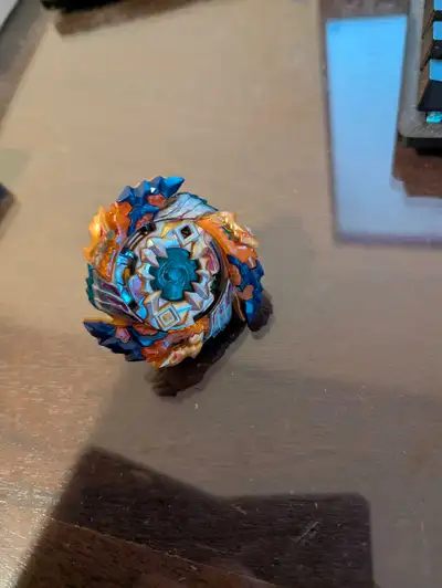 Geist Fafnir from Beyblade Burst Turbo. Authenticity is not 100% sure, however it was bought in Japa...