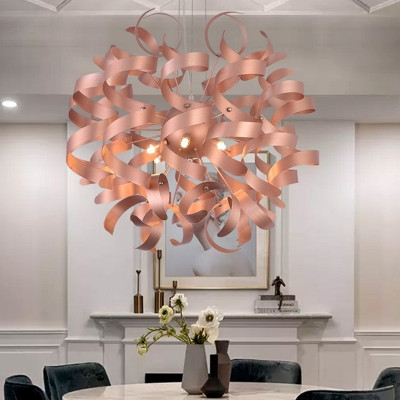 NEW Beautiful Halo HL612632 Spiral Ribbon 6-LED Pendant Light in Indoor Lighting & Fans in St. Catharines - Image 3