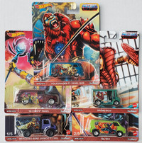 HOT WHEELS MASTERS OF THE UNIVERSE SET OF 5