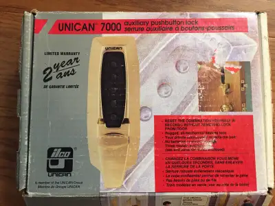 UNICAN ILCO PUNCH BUTTON DOOR LOCK, View more