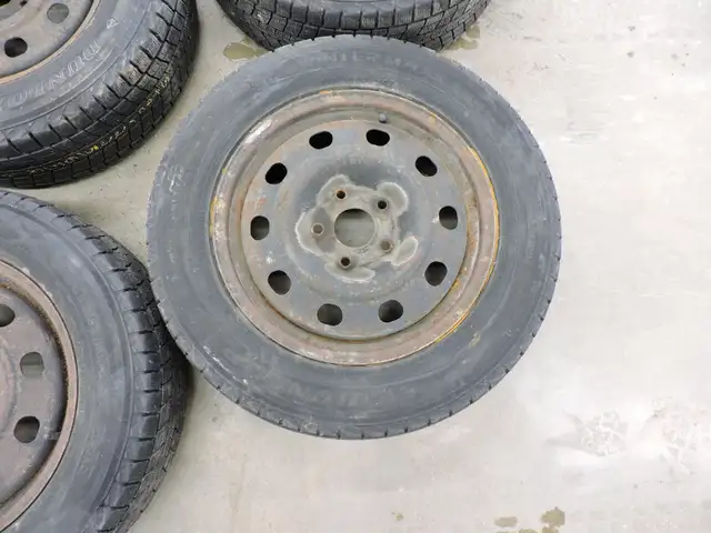 17-Inch Rims 5X4.75 Bolt Pattern With Dunlop Snows  P225/65R17 in Tires & Rims in Stratford - Image 5