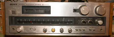 A vintage Sony stereo receiver - amp or switch needs repair., View more