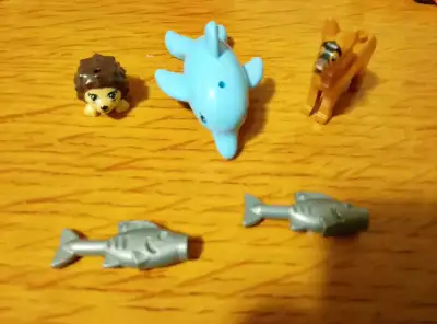 Lego hedgehog dolphin dog fish animal lot, View more