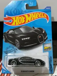 Hotwheels '16 Bugatti Chiron 89/250 black 