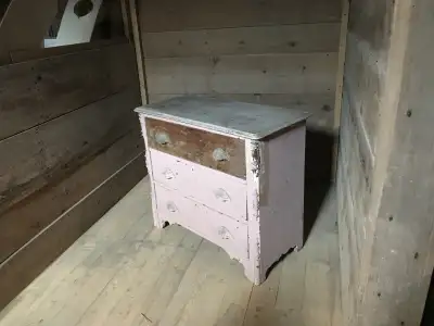 Old  Dresser. Moustache drawer pulls, dovetail joints on drawers, View more