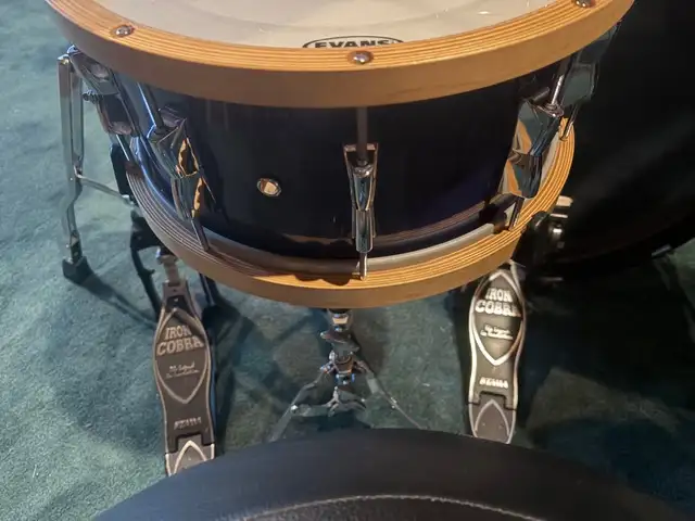 Yamaha Beech Custom Set in Drums & Percussion in Calgary - Image 7