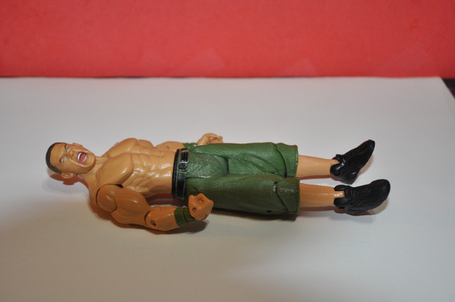 John Cena Jakks Pacific Wresting Figure 2003 Green Shorts wwe ww dans Art et objets de collection  à Victoriaville - Image 3