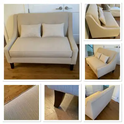 ⭐️Beautiful Custom Casalife Loveseat And Cushions⭐️, View more