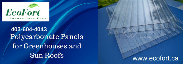 Greenhouse / Galvanized Frame/DIY/Twin Wall Polycarbonate Panels in Other in Calgary - Image 2
