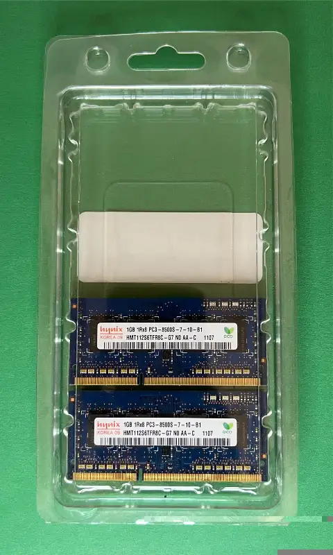 Mémoire Ram PC3-8500 2x1GB in System Components in Lévis - Image 4