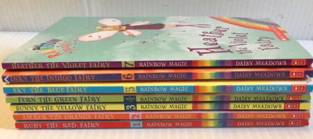 Rainbow Magic Rainbow Fairies Complete Set Like New in Children & Young Adult in St. Catharines - Image 4