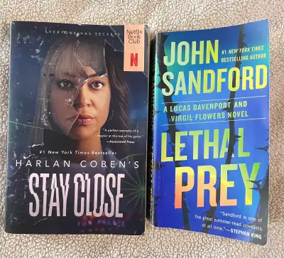 Stay Close & Lethal Prey Novels, View more