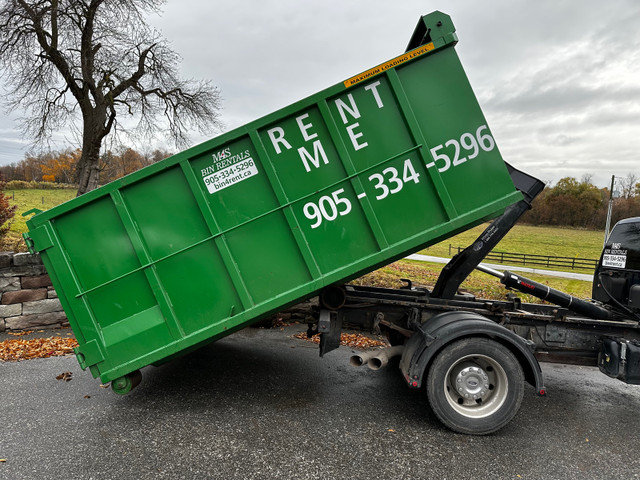 Dumpster garbage bin rental in Other in Oakville / Halton Region