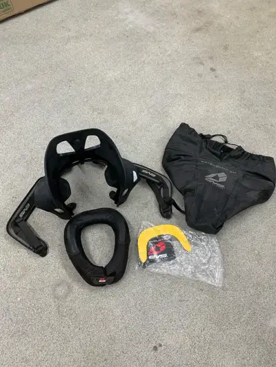 Used EVS neck brace as pictured