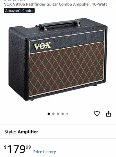 vox pathfinder 10 amp, View more