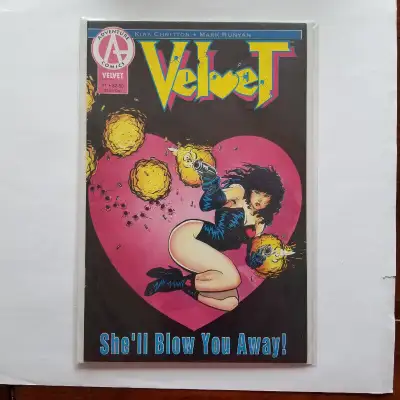 Velvet - comic - issue 1 - 1993 Adventure Comics Indie comic M Please see my ads for other comics. B...