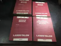 1990 Plymouth Laser Eagle Talon Manuals 1GA Talon TSi AWD Turbo