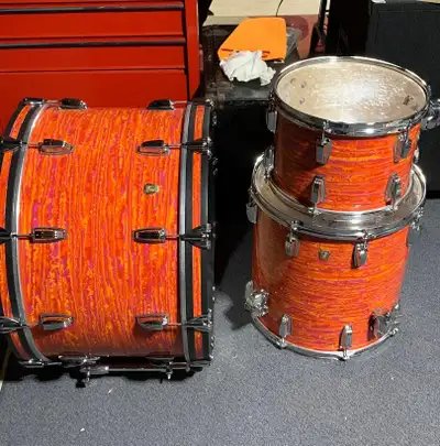 Ludwig Classic Maple Pro Beat Mod Orange Shell Pack, View more