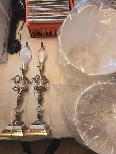 Vintage Lamps, New Shades, View more