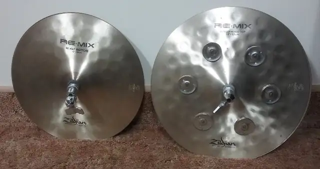 Rare Zildjian Remix cymbals. in Drums & Percussion in St. Catharines - Image 9