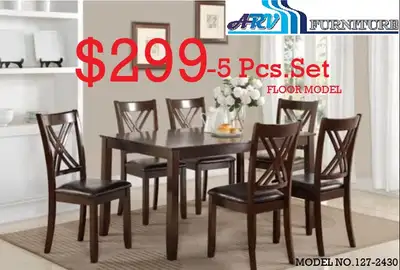KITCHEN DINING TABLE CHAIR WOODEN ARV FURNITURE MISSISSAUGA, View more