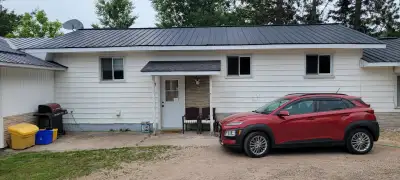 3 Bedroom house, part of a Triplex for rent in Chalk River. Plenty outdoor space for parking. There...