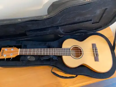 Beauty! Kala Tenor KA-FMTG Ukulele Uke Spalted-Flame Ma, View more