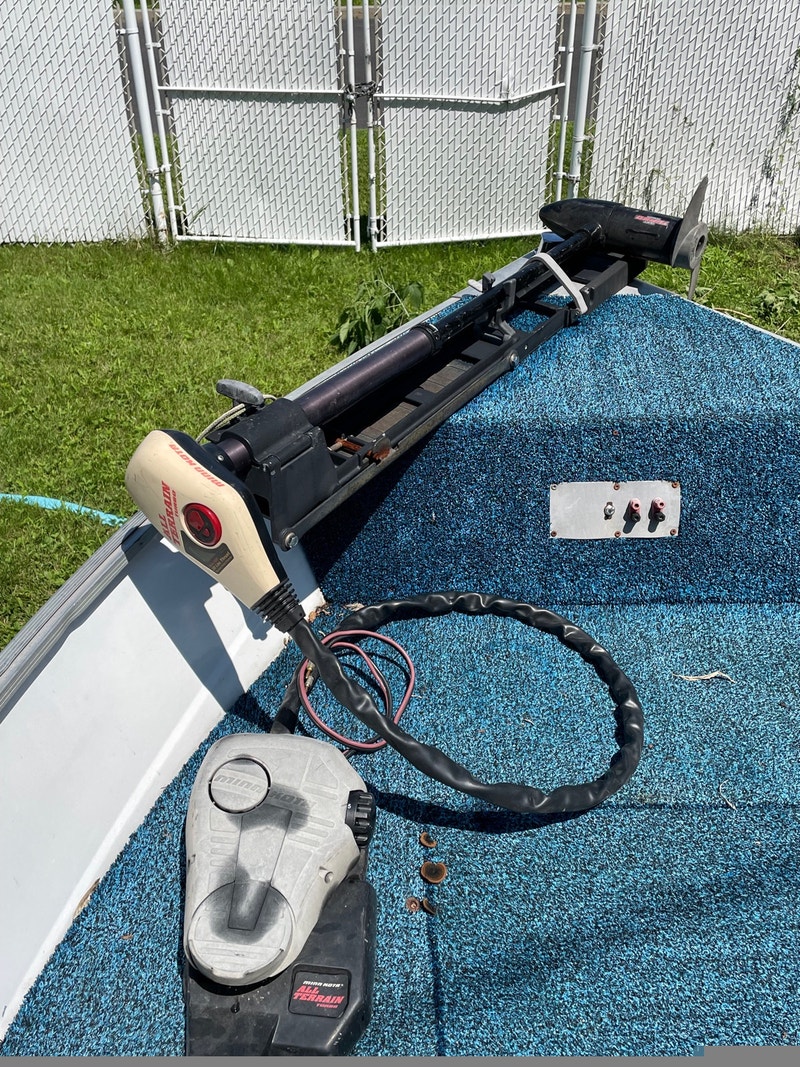 Minn Kota Trolling motor 30lbs moteur électrique 12 volts Pêche