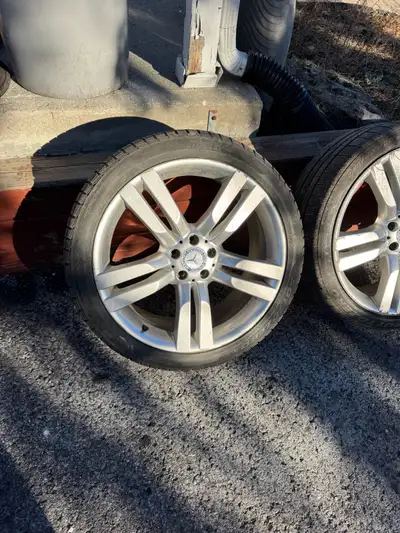 Mercedes benz GLk original mags 20 pouces 5 x 112mm Pneus hiver Pirelli sottozero runflat 245/40/20...